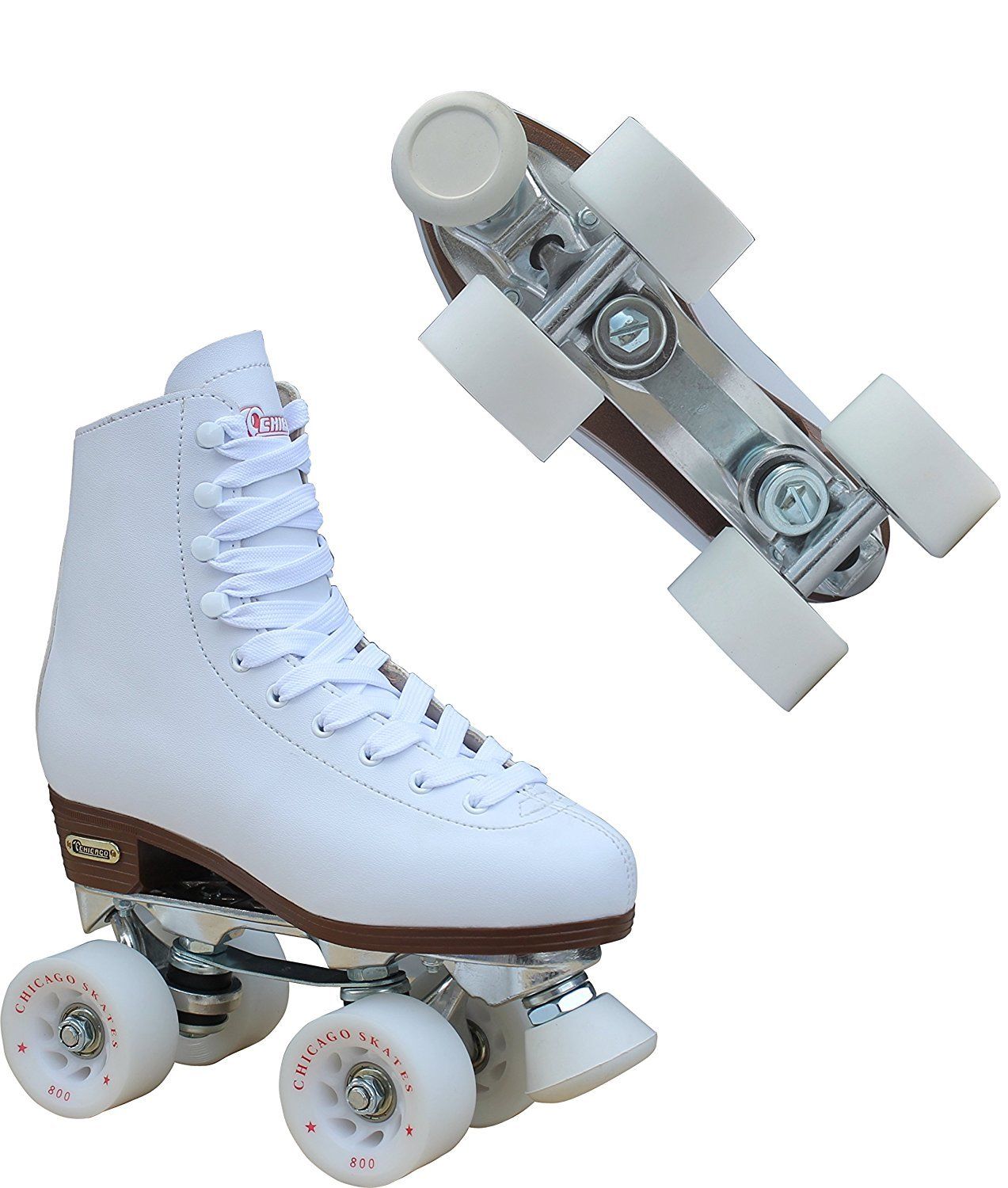 Ladies Leather Lined Rink Roller Skate by CHICAGO Skates | eBay