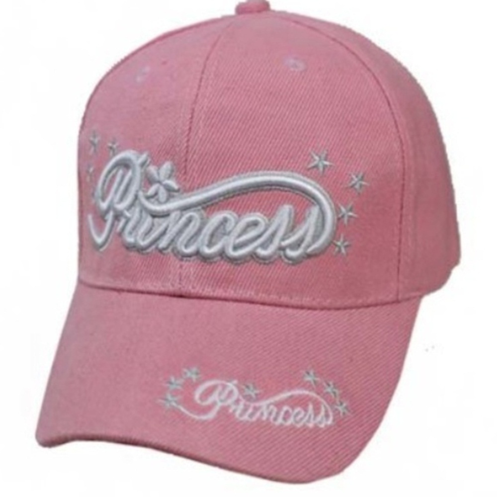 pastel pink baseball cap