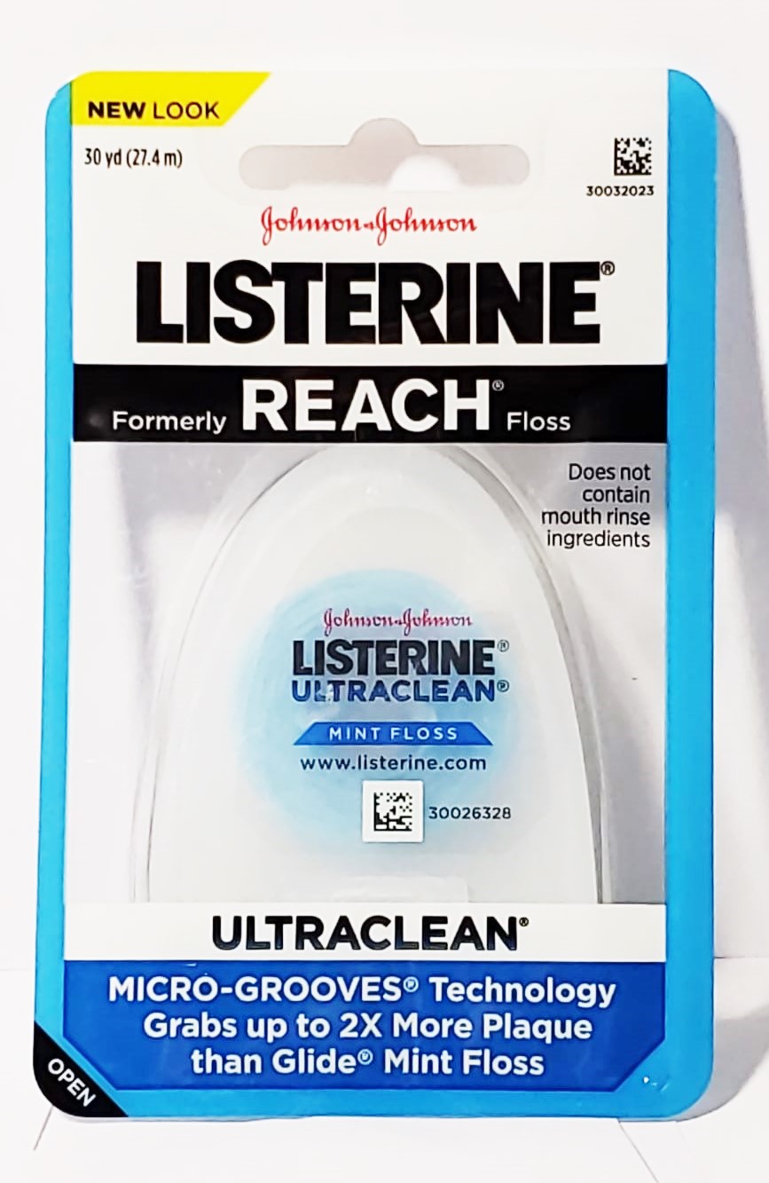 LISTERINE Ultraclean Floss Mint, 30 Yards 12547440133 | eBay