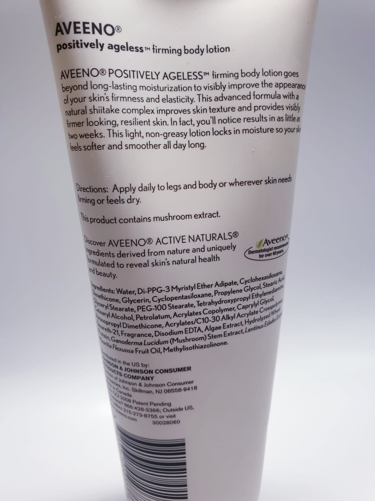 Aveeno Positively Ageless AntiAging Firming Body Lotion , 8 oz eBay
