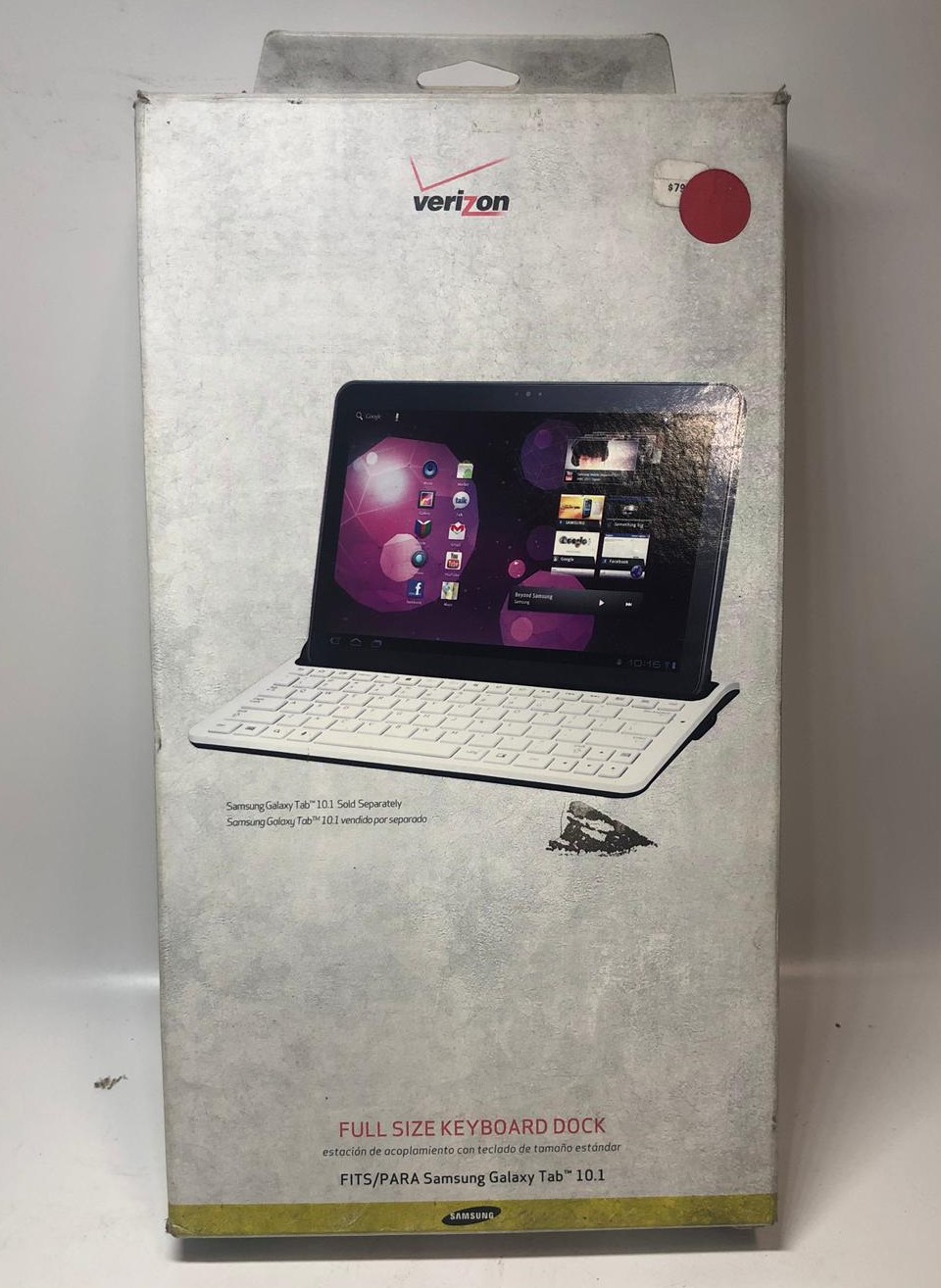 Full Size Keyboard Dock SAMTAB10KEYB Samsung Galaxy Tab 10 ...