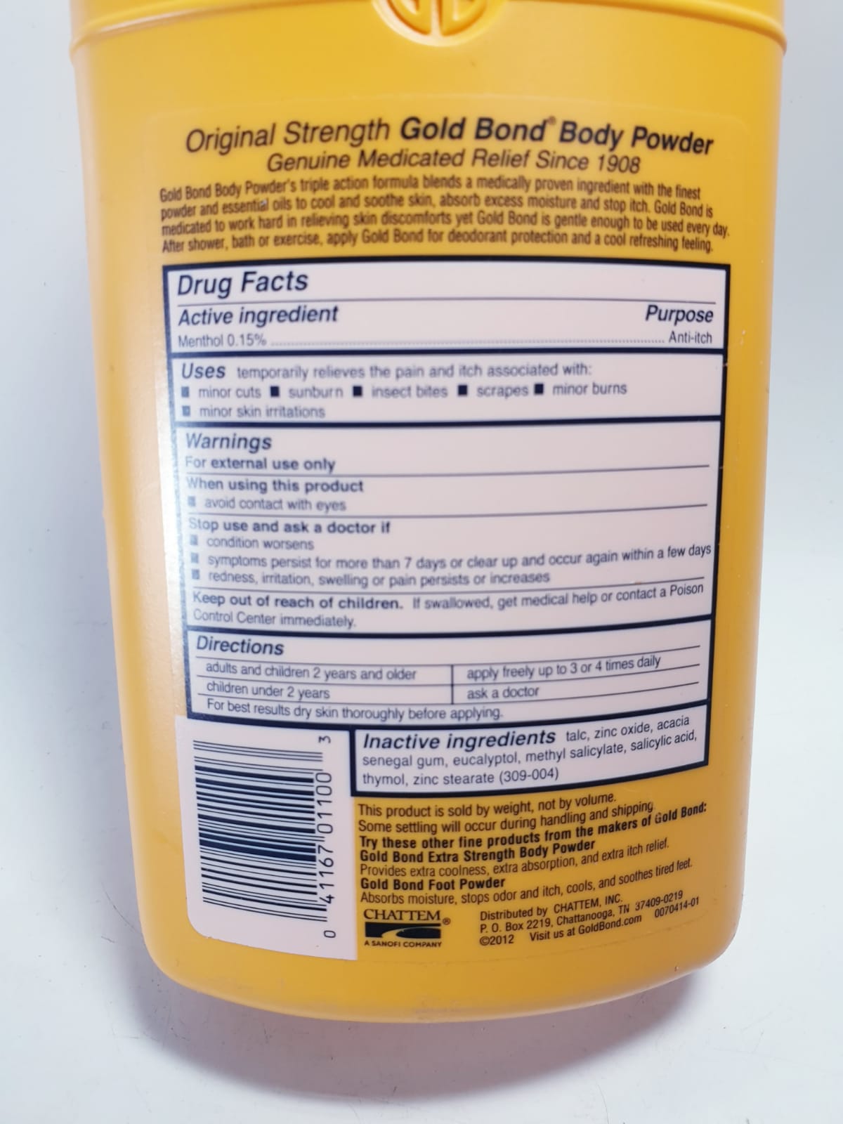 Gold Bond Medicated Powder Triple Action Relief 10 oz eBay