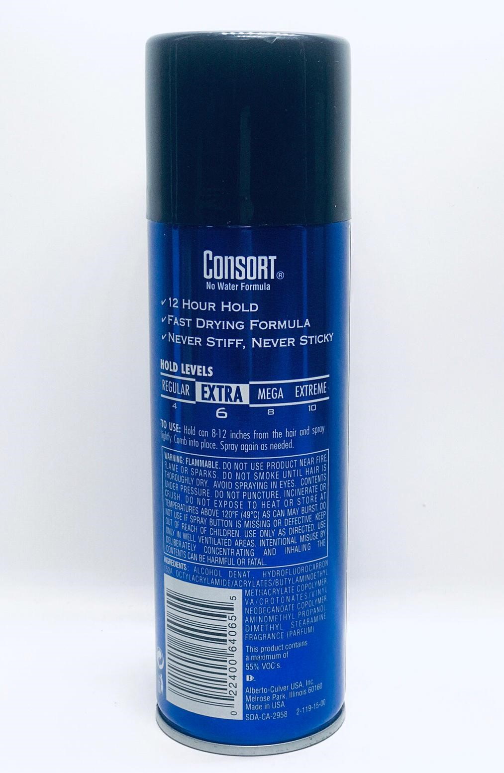 consort hair spray