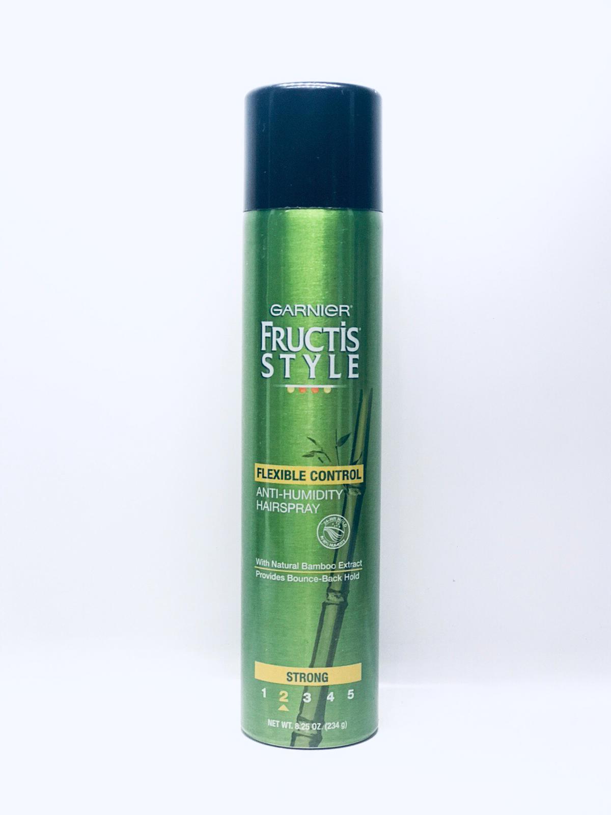 Garnier Fructis Flexible Control AntiHumidity Hairspray, Strong Hold