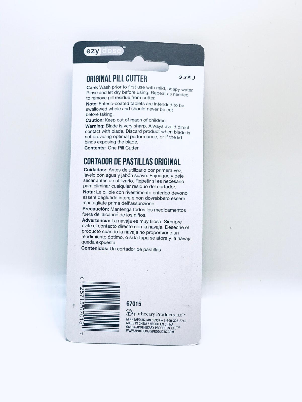 EZY Dose Tablet Cutter with Stainless Steel Blade,BLUE,1 CT eBay