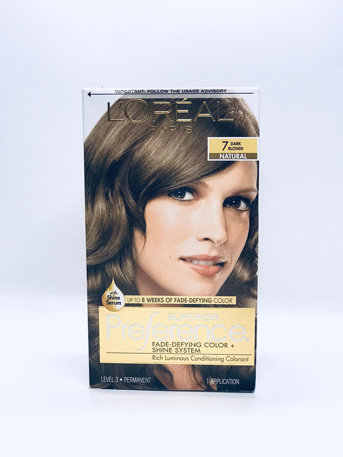 Details About L Oreal Superior Preference Dark Blonde 7