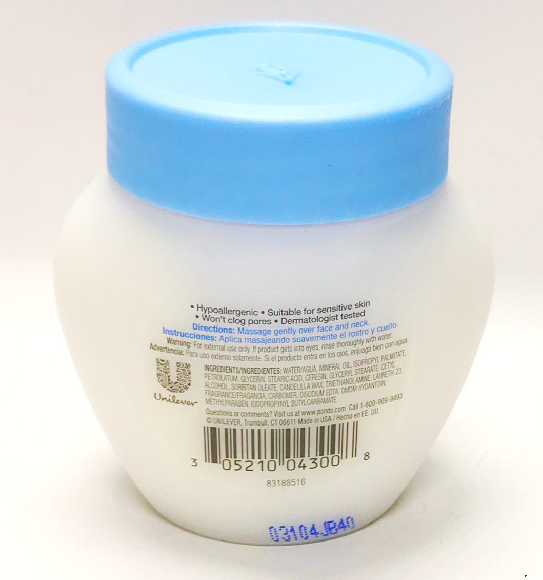 Lot of 3 Pond's Dry Skin Cream Facial Moisturizer 3.9 oz eBay