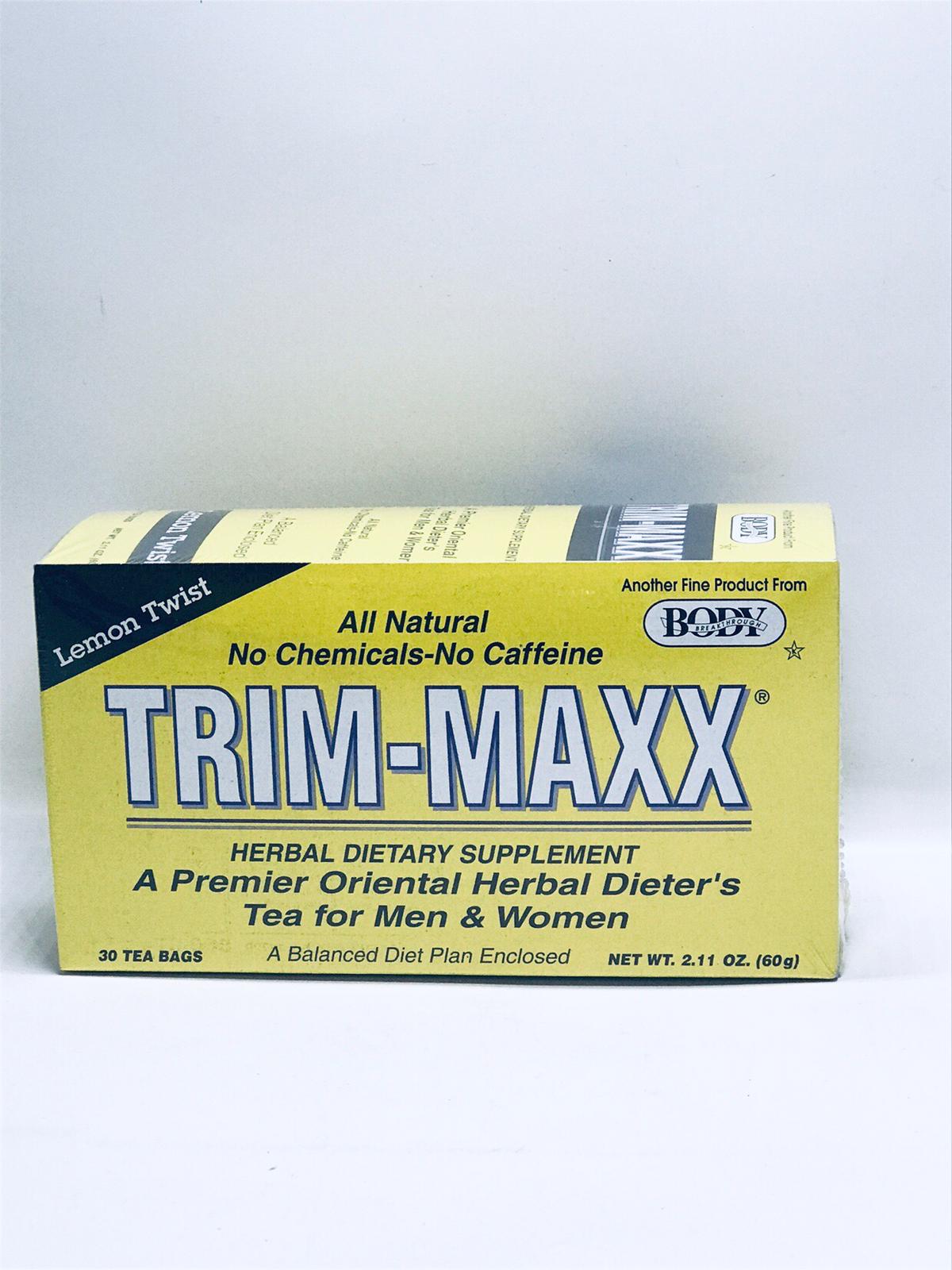 Bodybreakthrough TrimMaxx Herbal Dietary Supplement 30 Tea bags
