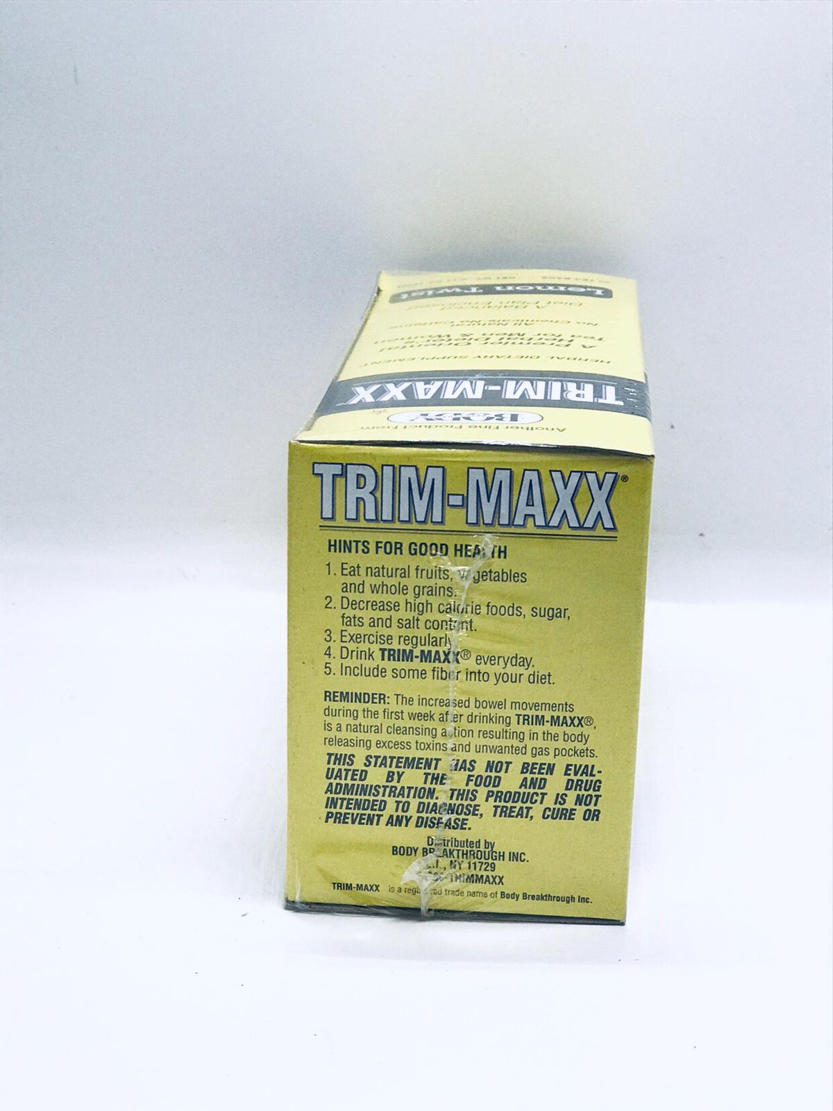 Bodybreakthrough TrimMaxx Herbal Dietary Supplement 30 Tea bags