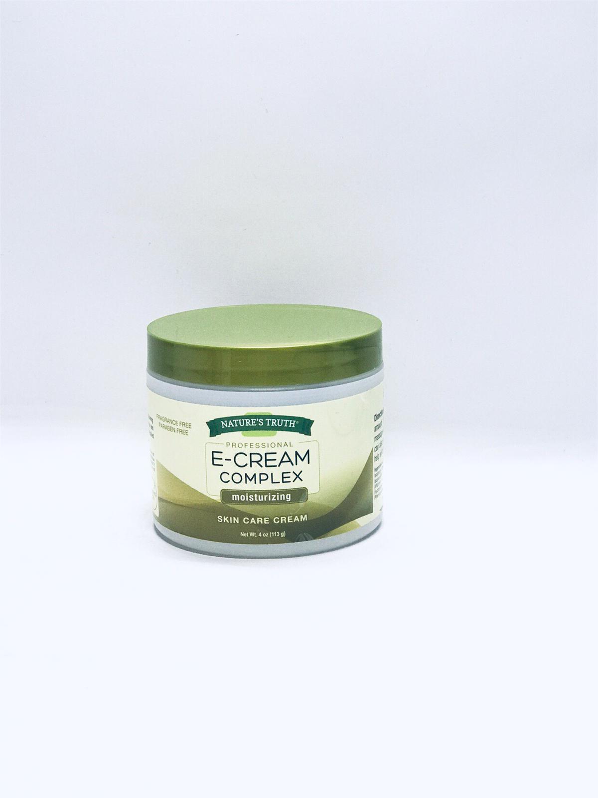 Nature's Truth ECream Complex Moisturizing Skin Care Cream 4oz