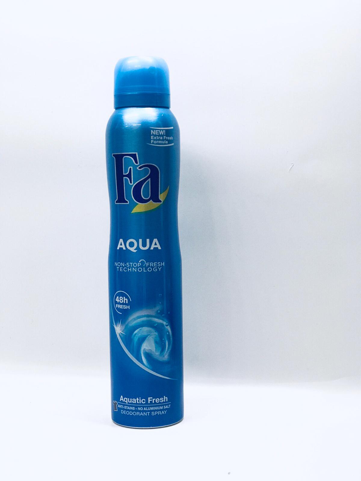 Fa Aqua - Aquatic Fresh Deodorant Spray - 200ml 4015000615891 | eBay