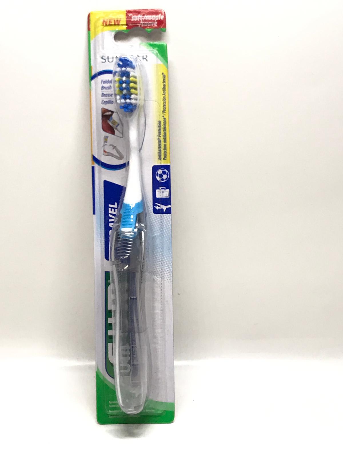 SunStar GUM (Soft Bristle) Travel Toothbrush 1 Count GREEN eBay