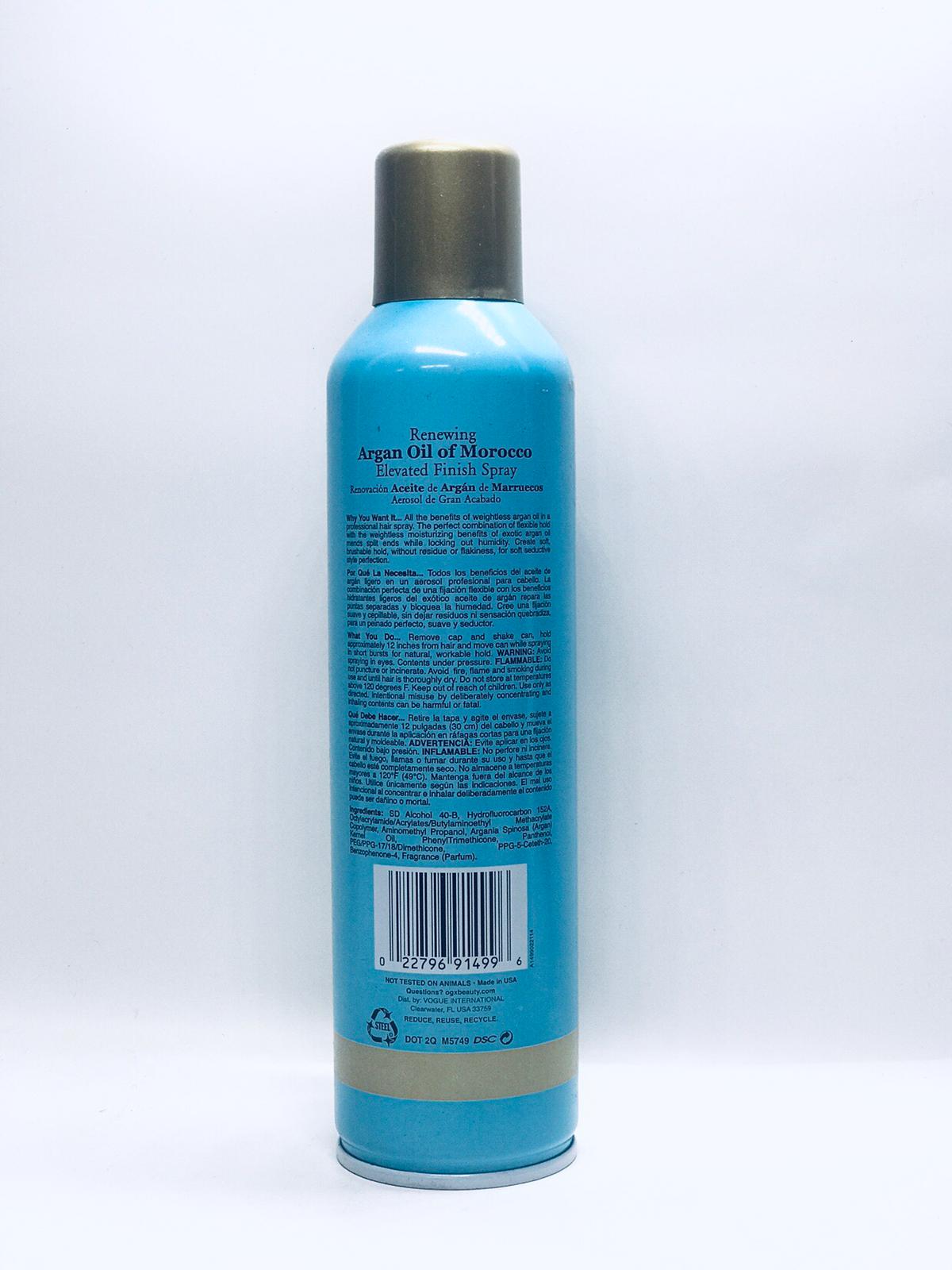 Ogx Hair Oil Spray / OGX Argan Oil Heat Protection Spray 177 ml