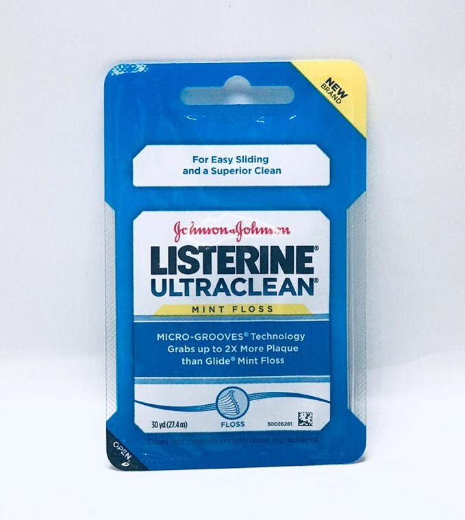 Listerine Ultraclean Floss, Mint, 30 yd 12547440133 | eBay