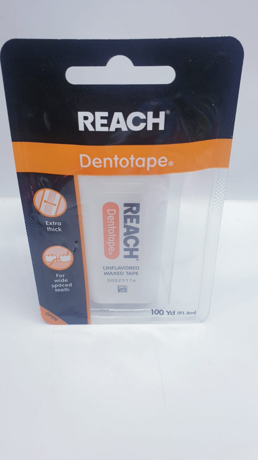 Reach Dentotape Unflavored Waxed Tape 100yd 381370092216 eBay