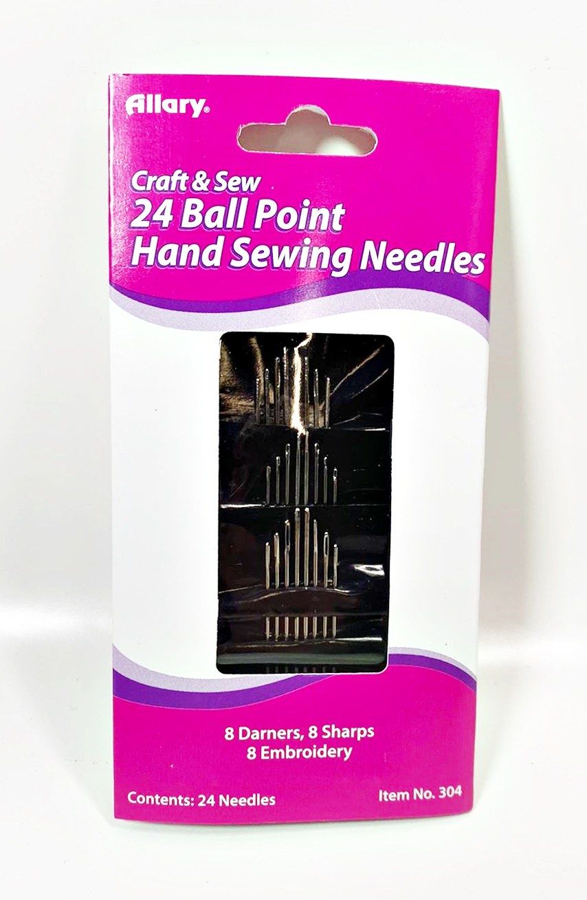 24 Ball Point Hand Sewing Needles Sewing Machine Needles Arts, Crafts