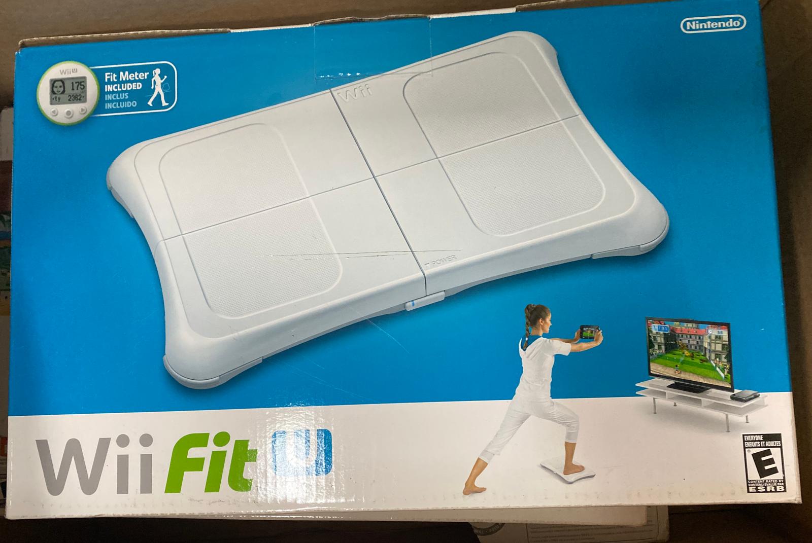 Wii Fit U Wwii Balance Board Accessory And Fit Meter Wii U 45496903107 Ebay 