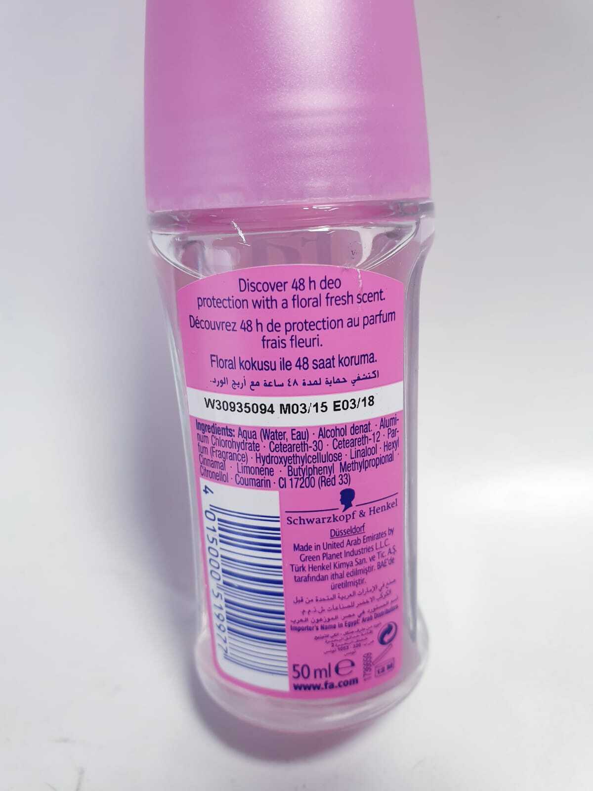 fa pink passion eau de cologne