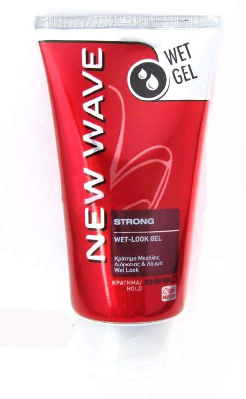 Wella Shockwaves Strong Wet Look Gel For Hair, 150ml (Lot ...