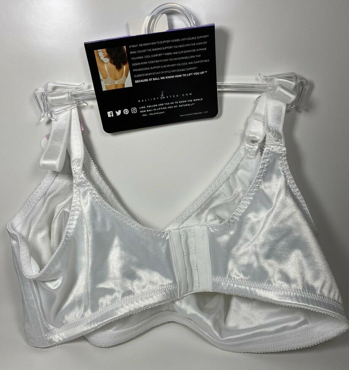 Bali Double Support Cool Comfort Wirefree Bra 3820, 40D White eBay