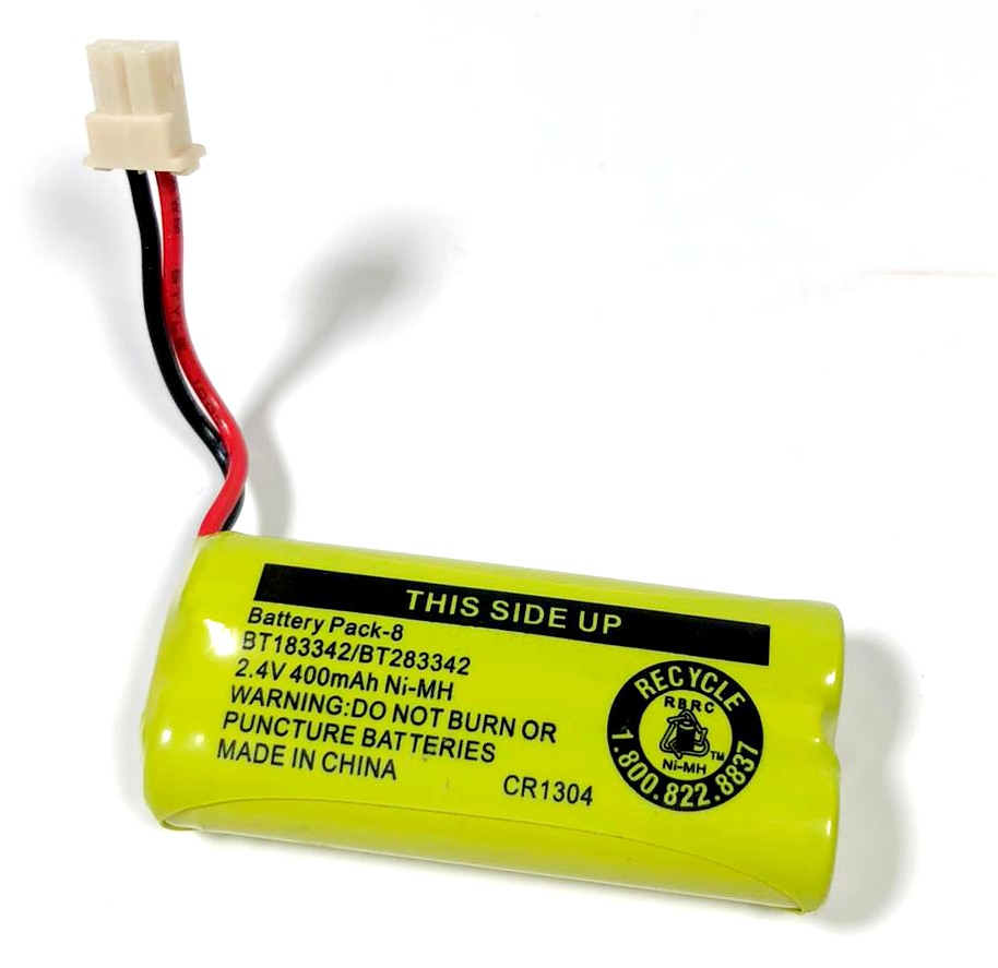 2.4 v 400mah ni mh battery
