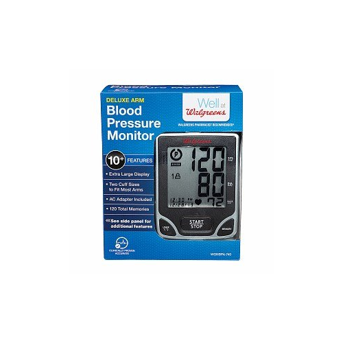 Walgreens Arm Automatic Deluxe 10 Features Blood Pressure Monitor Ebay