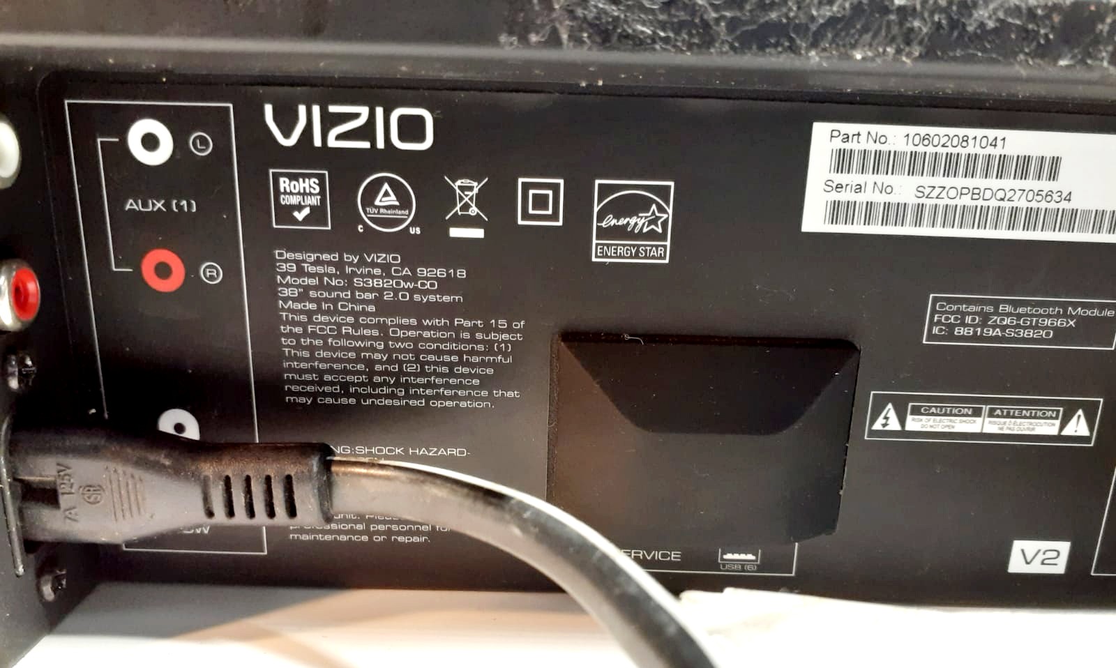 vizio 10602081041