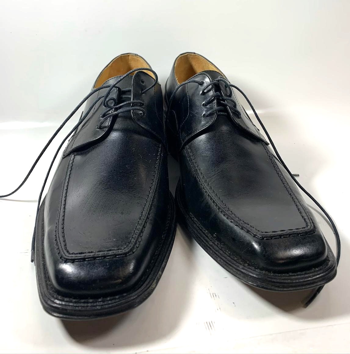 Alfredo Men's Moc Toe Oxford Dress Shoes Style 3472, Black - Size 43 | eBay