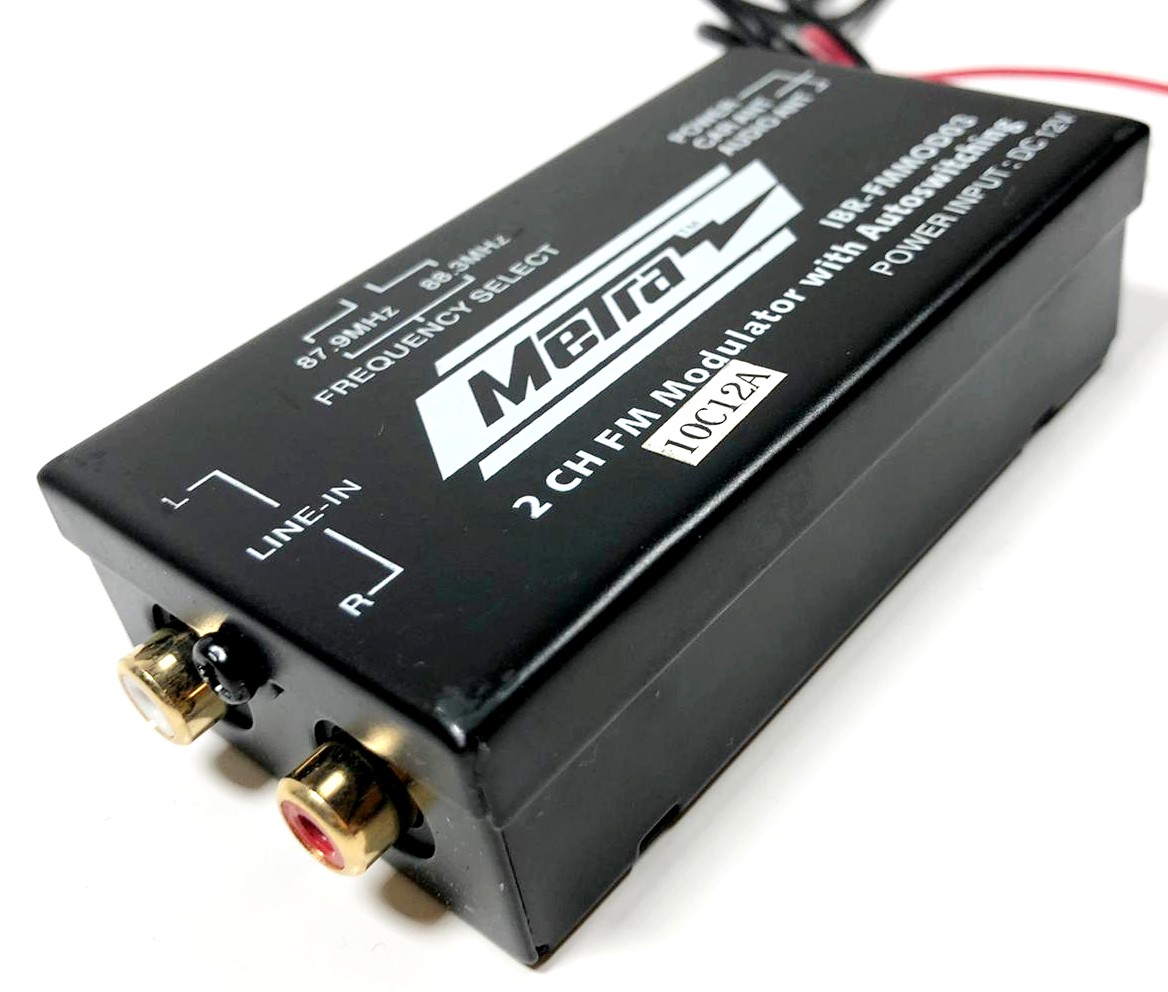 Metra IBRFMMOD03 2CH FM Stereo Modulator with Autoswitching