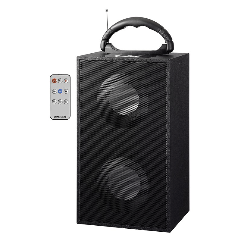 Craig CR4190 Mini Bluetooth Tower Speaker, Black 731398441907 eBay