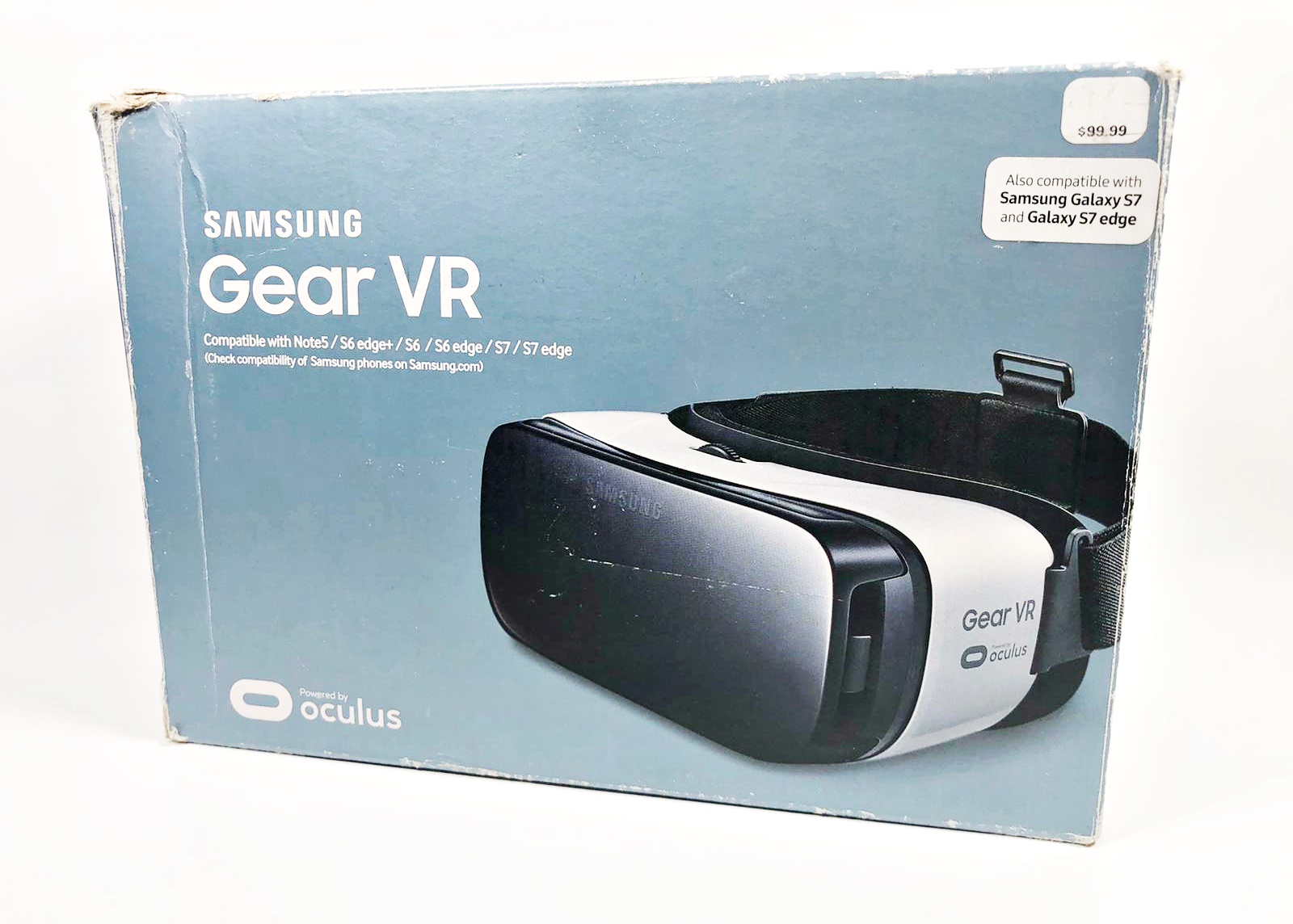 Samsung Gear Vr Sm R322 Oculus Virtual Reality Headset White Ebay