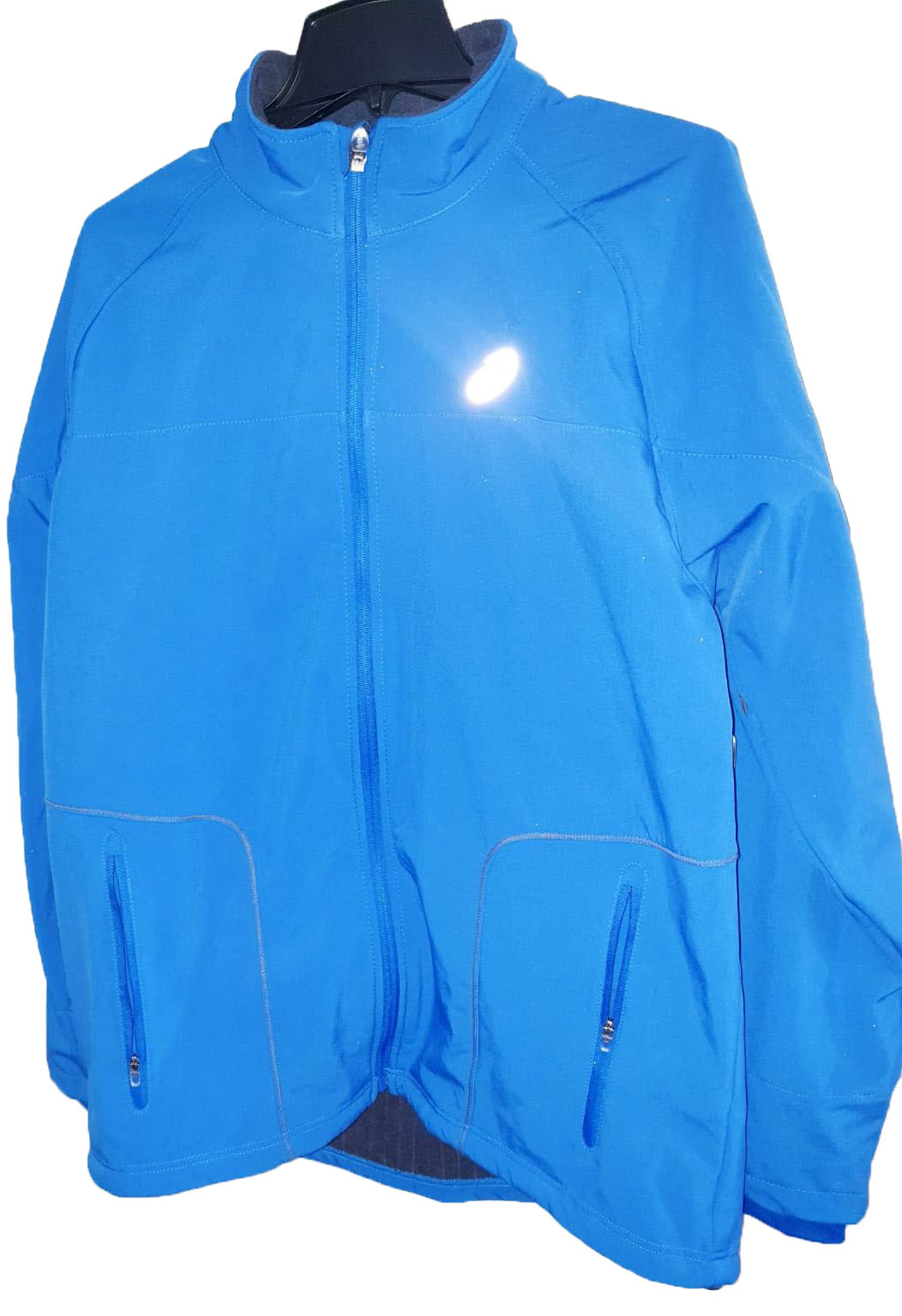 Asics Men's Ultra Waterproof Running Jacket, Blue, Large 889436280954 ...