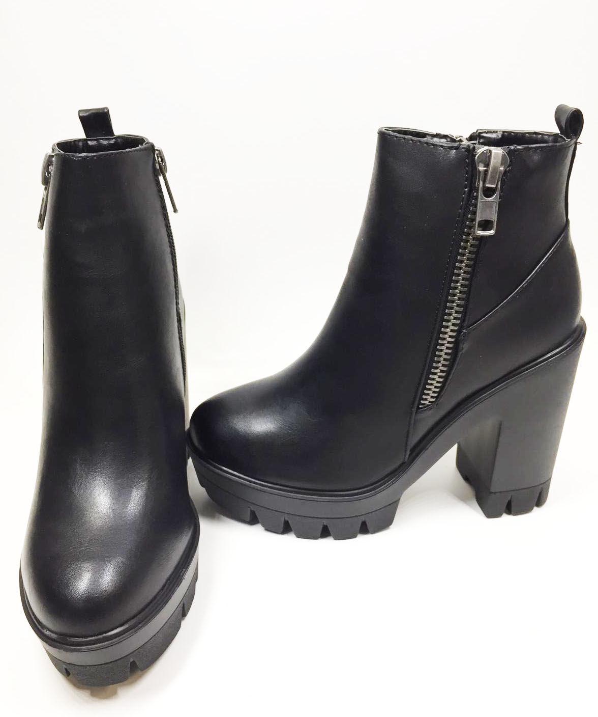 bamboo platform booties