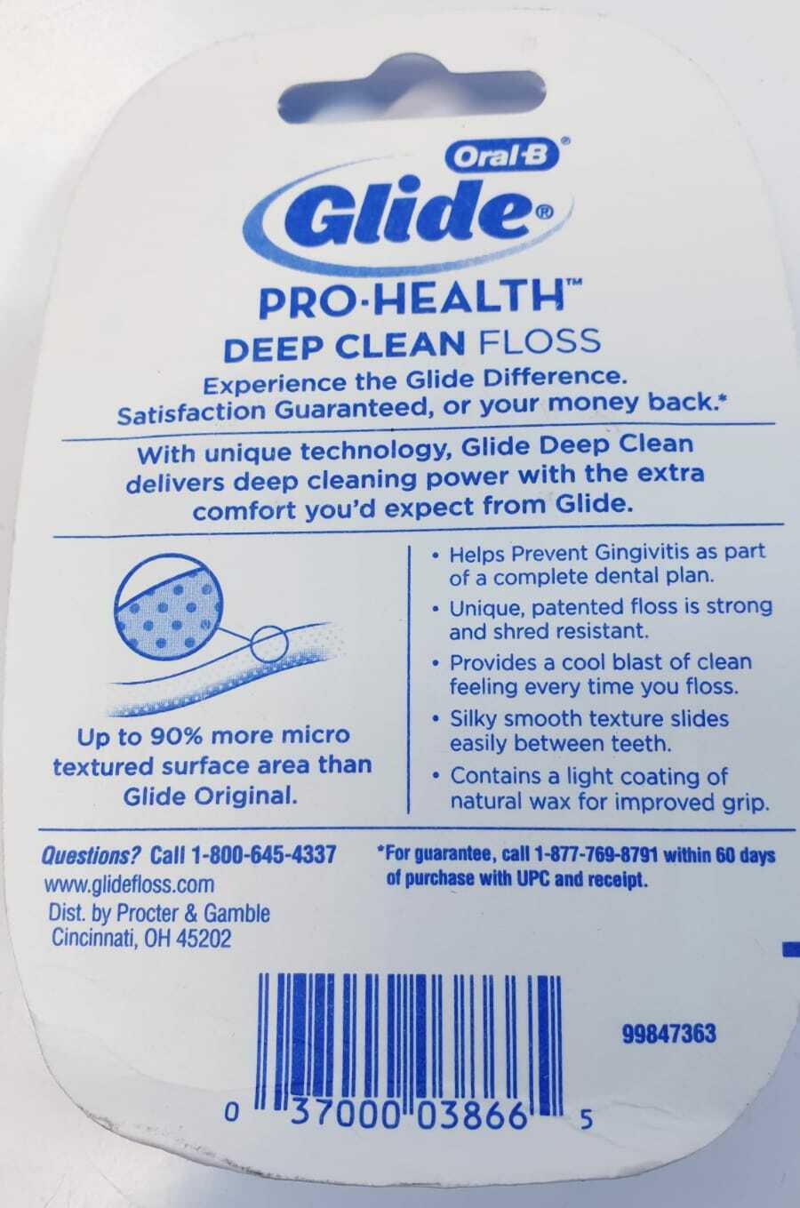 OralB Pro Health Deep Clean Floss Cool Mint, 40m 37000038665 eBay