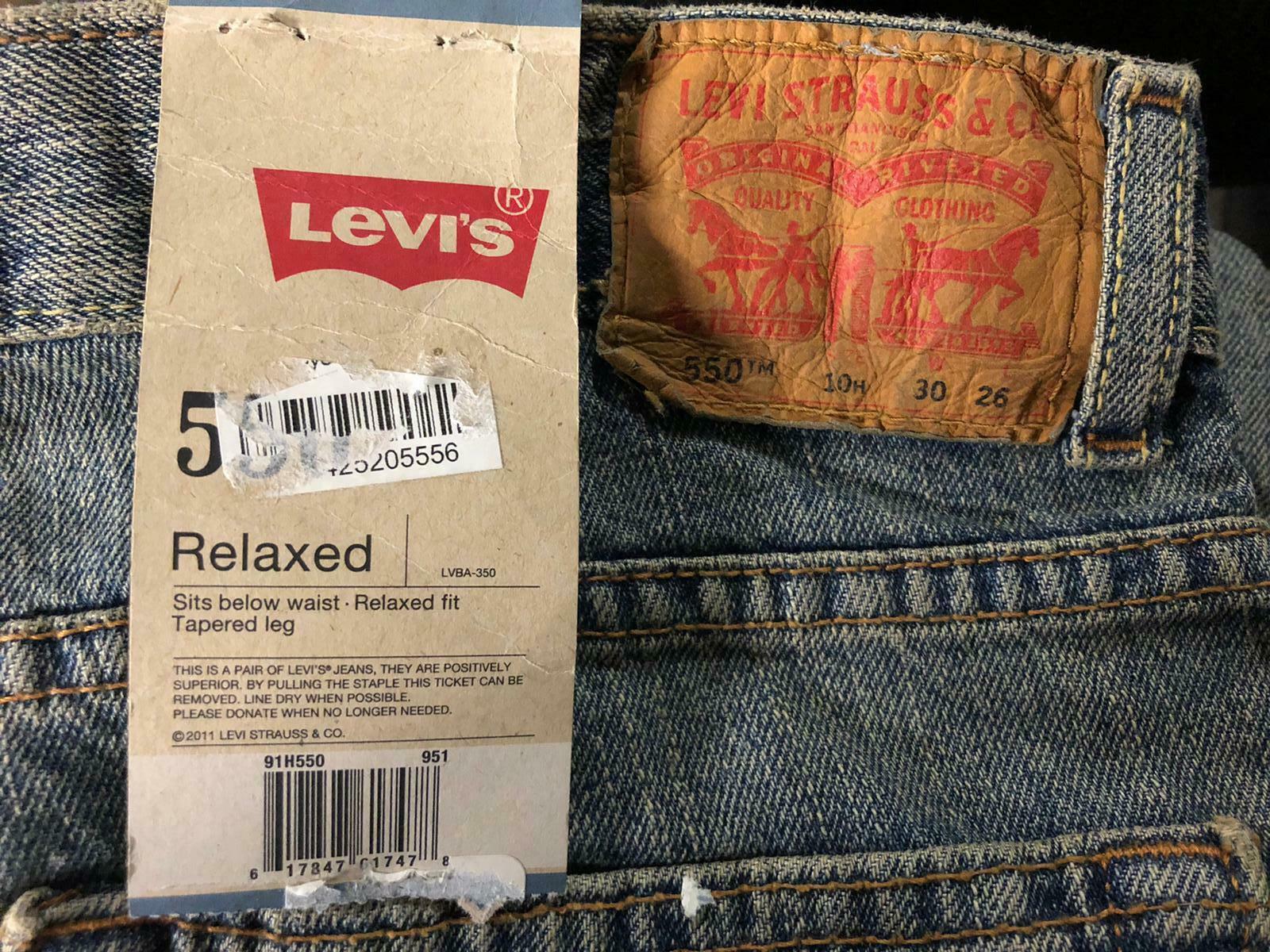 levis 550 husky jeans