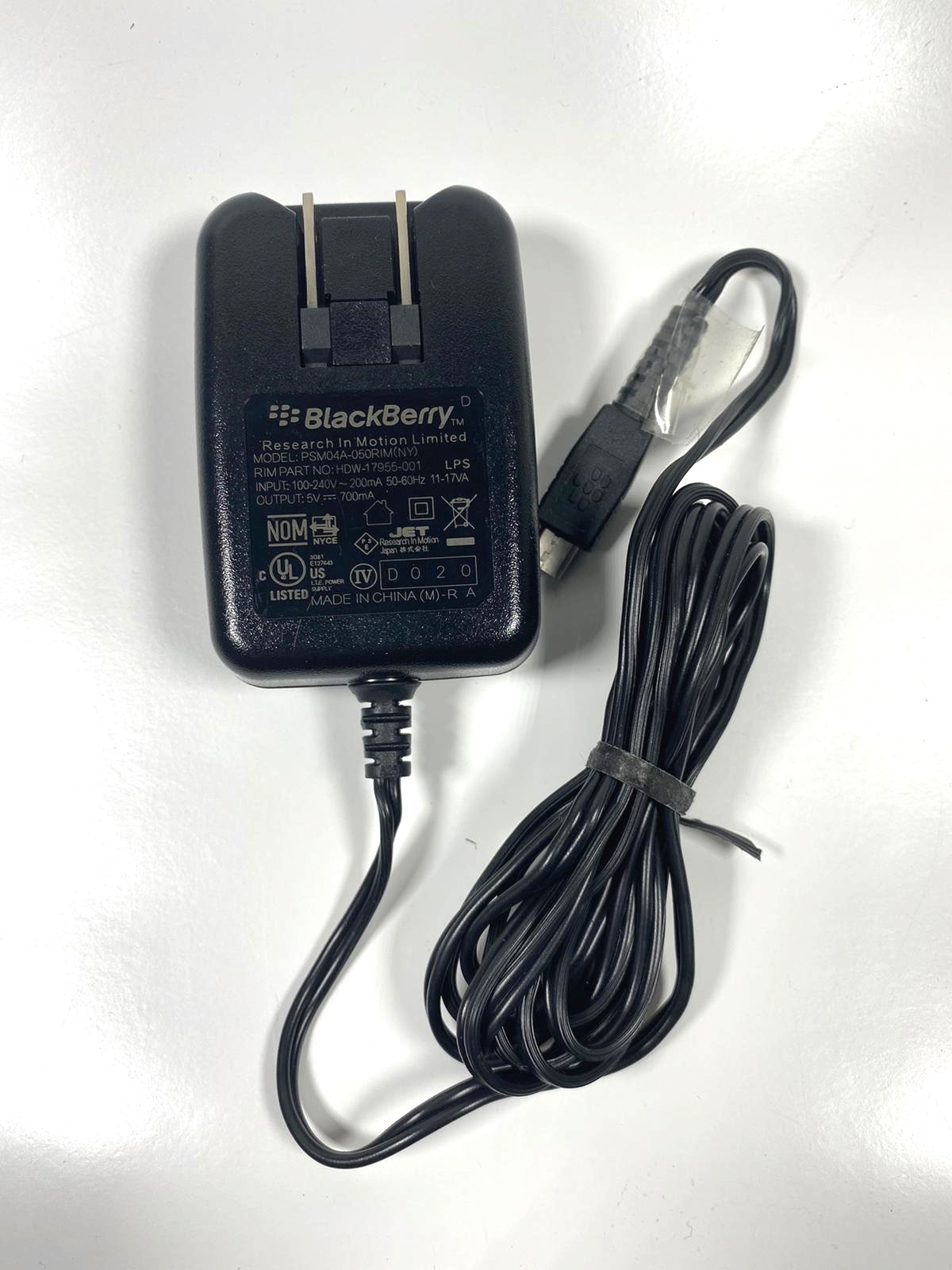 BlackBerry PSM04A-050RIMC(NY) 5V 700mA AC-DC Adapter Wall Charger | eBay