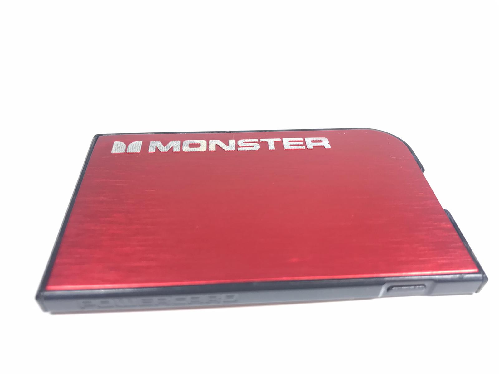 monster powercard charger portable battery