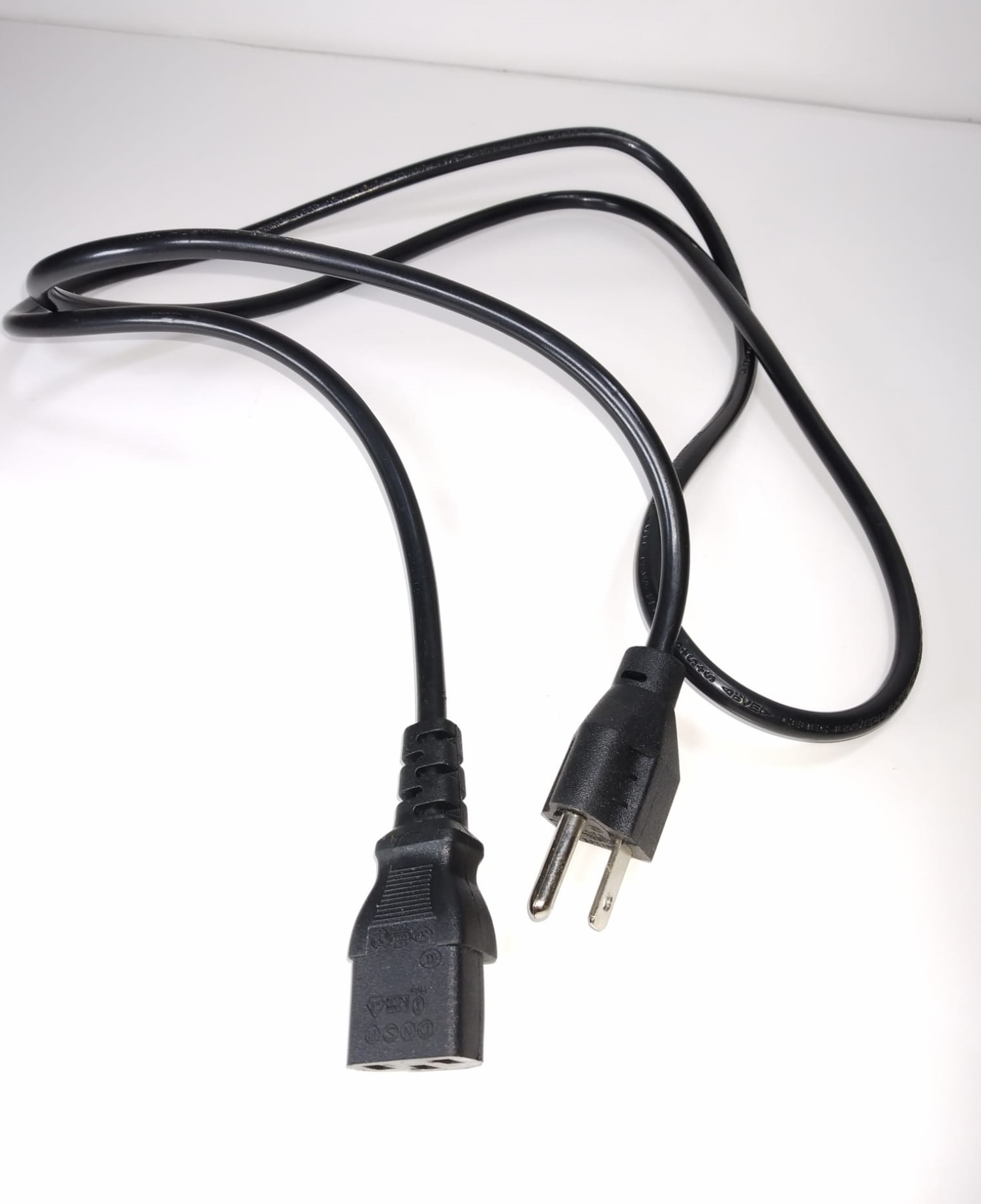 Kema Keur 3-Pin US Plug CPU/Monitor Power Cable Cord Model GTSA