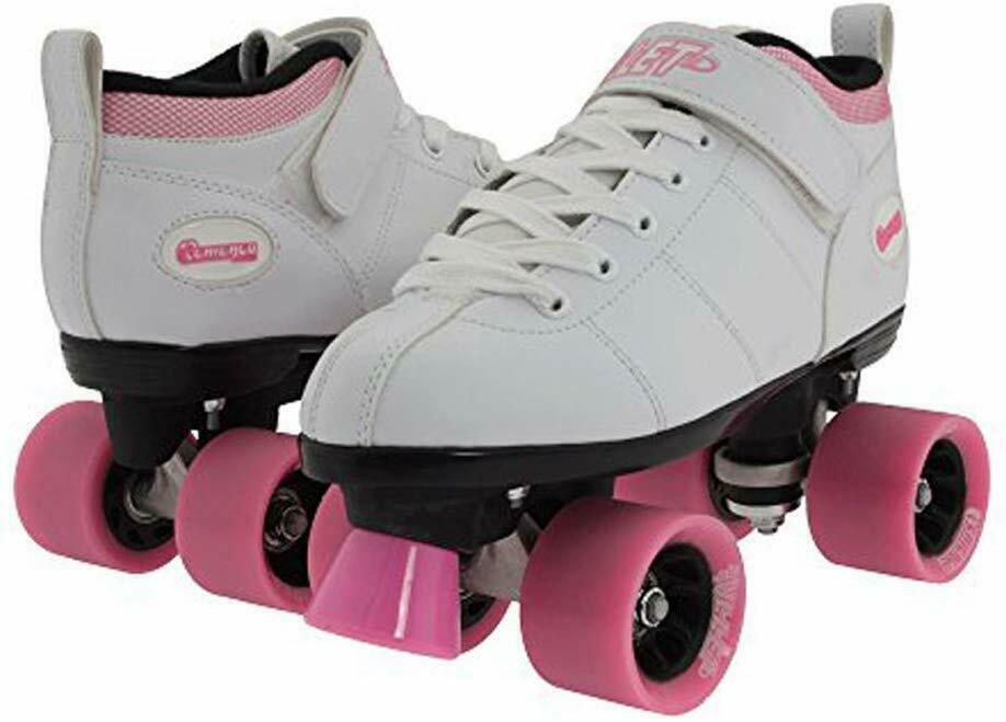 Chicago Bullet Ladies Speed Roller Skate – White, Size 1 | eBay